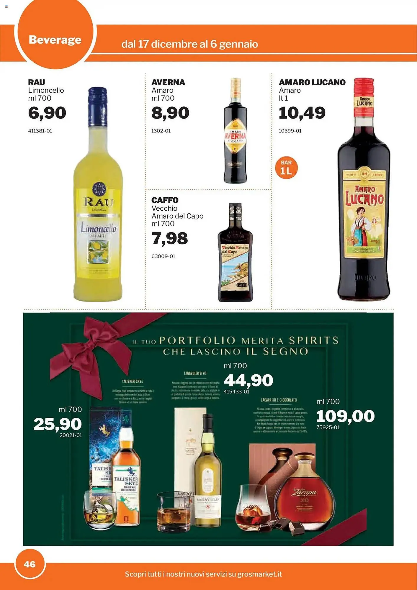 Volantino GrosMarket da 17 dicembre a 6 gennaio di 2026 - Pagina del volantino 46