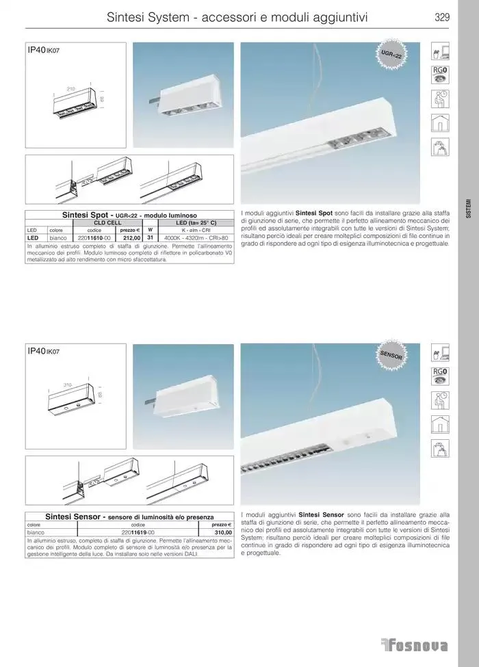 Fosnova LED 24/25 da 16 gennaio a 31 ottobre di 2025 - Pagina del volantino 331