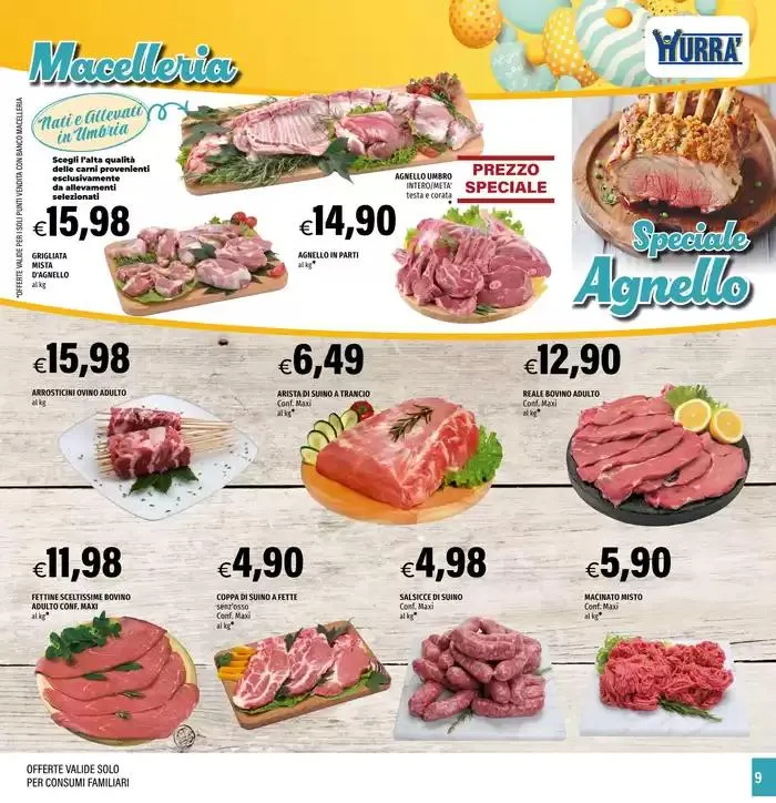Catalogo Hurrà Discount da 10 aprile a 23 aprile di 2025 - Pagina del volantino 9