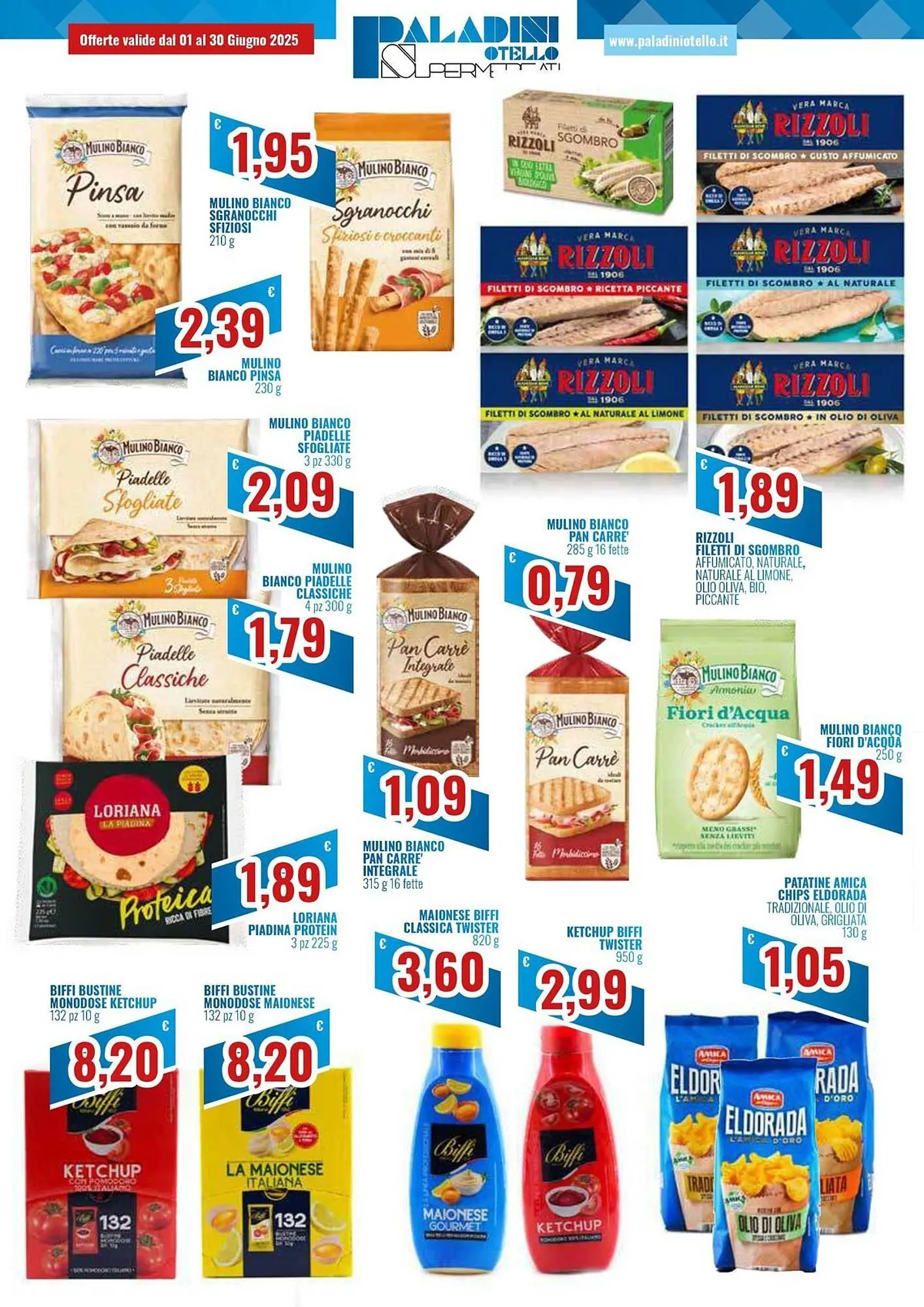 Volantino Paladini Otello Supermercato da 1 giugno a 30 giugno di 2025 - Pagina del volantino 6