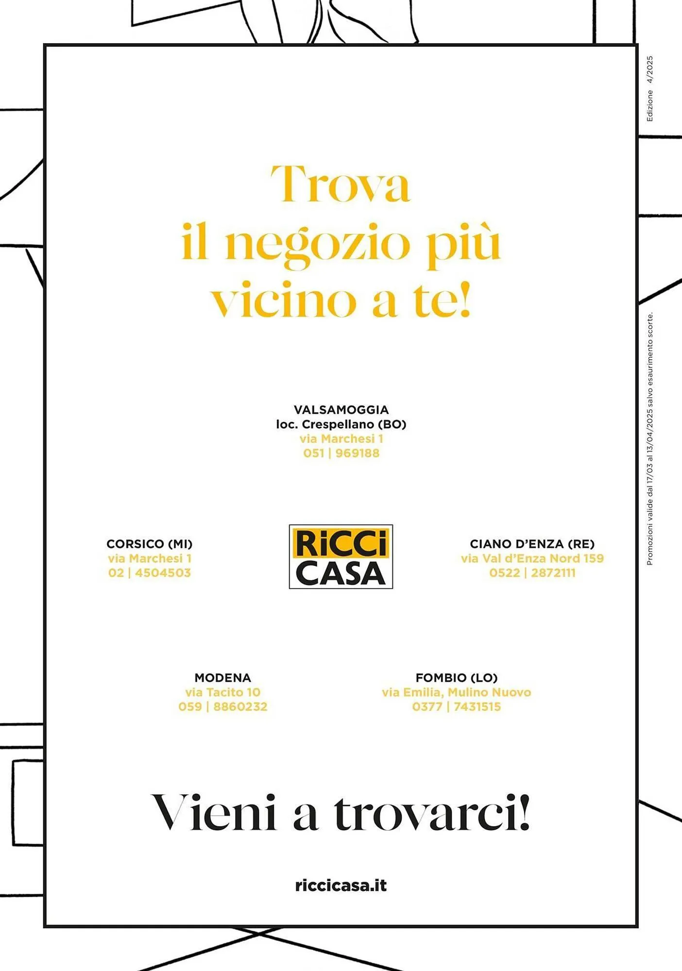Volantino Ricci Casa da 17 marzo a 29 marzo di 2025 - Pagina del volantino 12
