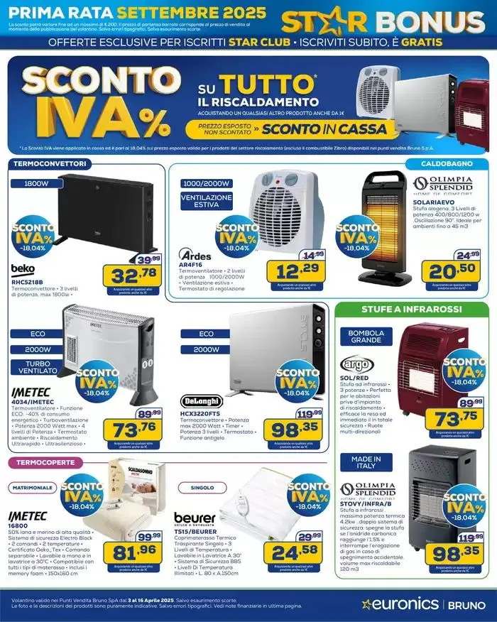 Star Bonus continua -200 euro da 3 aprile a 16 aprile di 2025 - Pagina del volantino 43