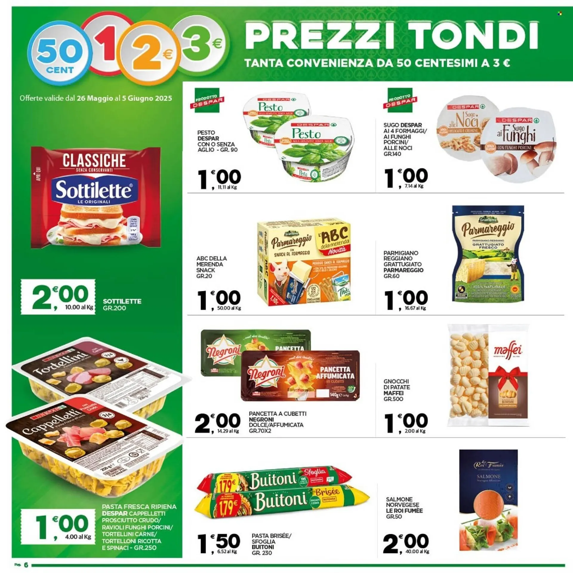 Volantino Despar da 26 maggio a 5 giugno di 2025 - Pagina del volantino 6