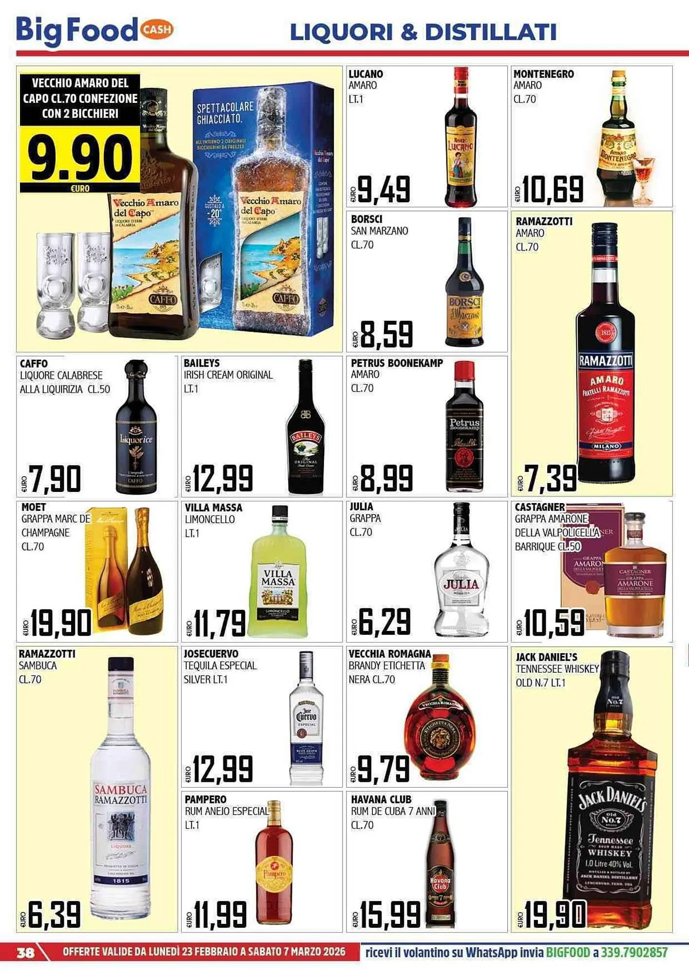 Volantino Big Food da 23 febbraio a 7 marzo di 2026 - Pagina del volantino 38