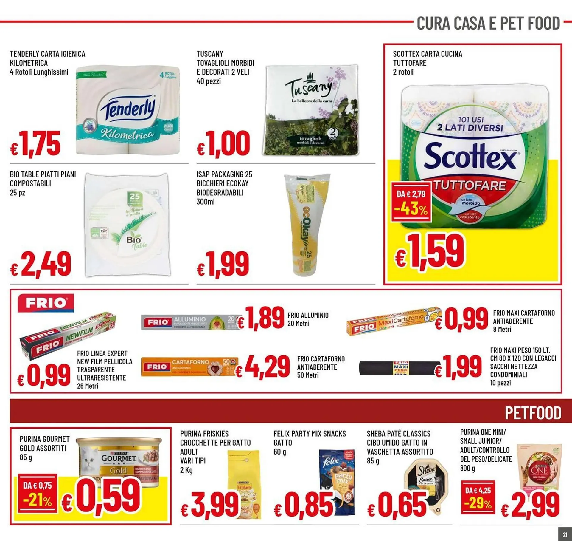 Volantino A&O da 31 luglio a 10 agosto di 2025 - Pagina del volantino 21