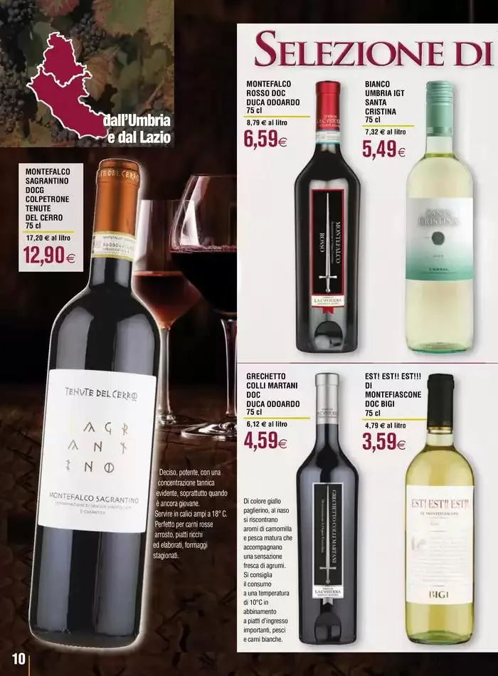 Selezione di vini italiani da 23 aprile a 21 maggio di 2025 - Pagina del volantino 10