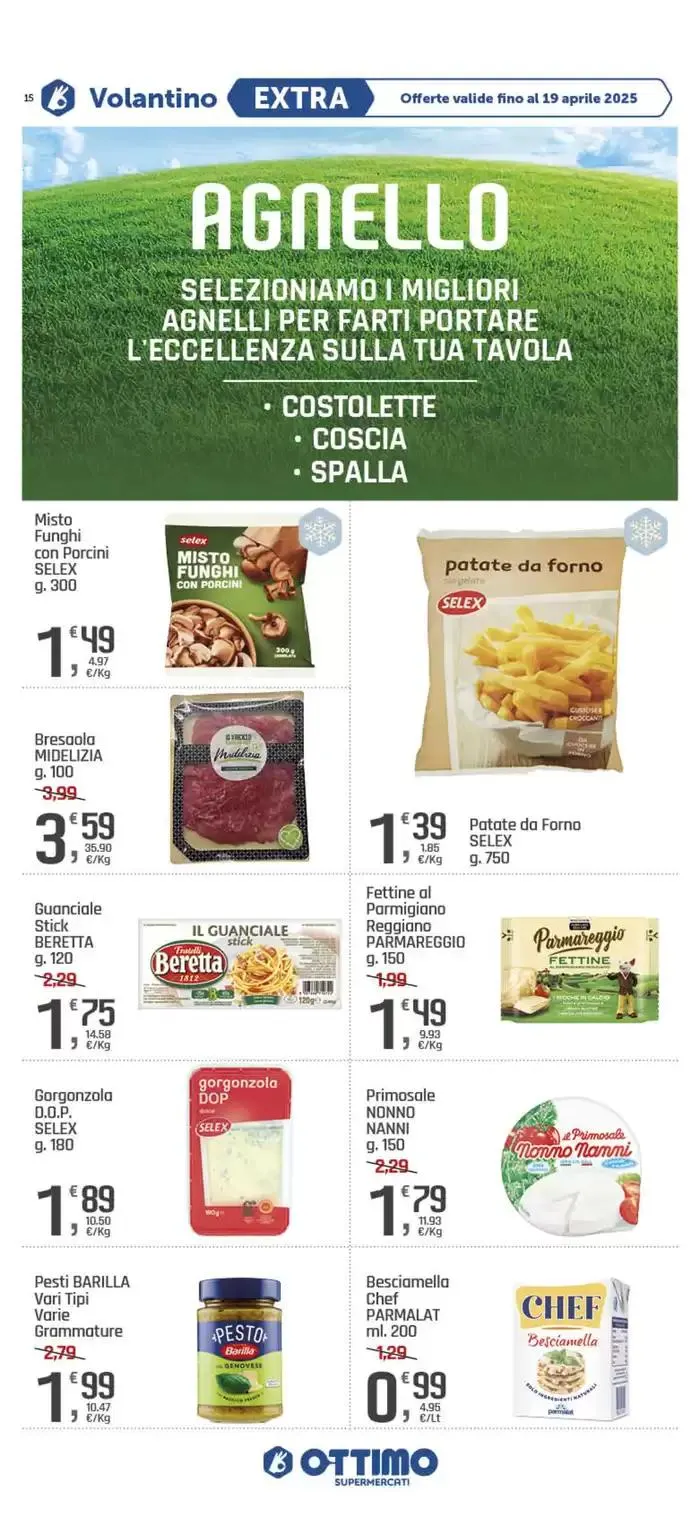 Offerte valide dal 9 al 19 Aprile 2025 da 15 aprile a 19 aprile di 2025 - Pagina del volantino 15