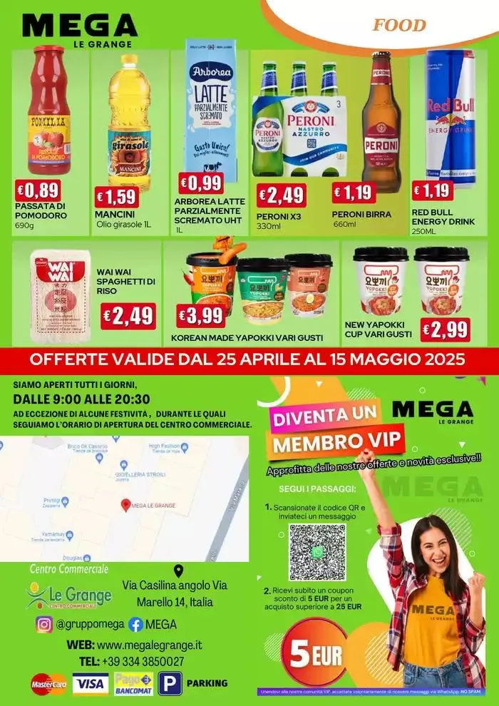 Mega Le Grange - Buona Primavera da 25 aprile a 15 maggio di 2025 - Pagina del volantino 9