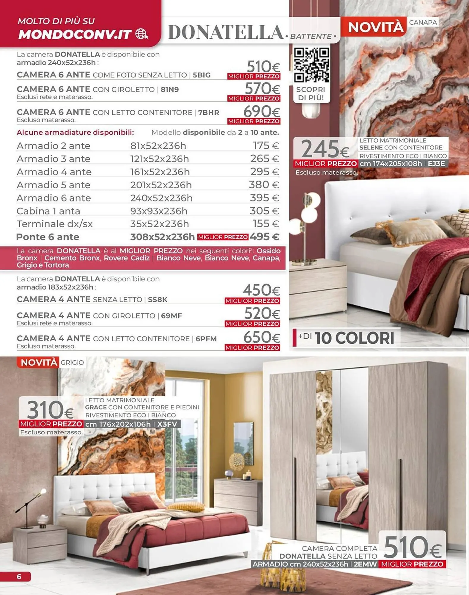 volantino Mondo Convenienza da 1 settembre a 31 dicembre di 2025 - Pagina del volantino 8