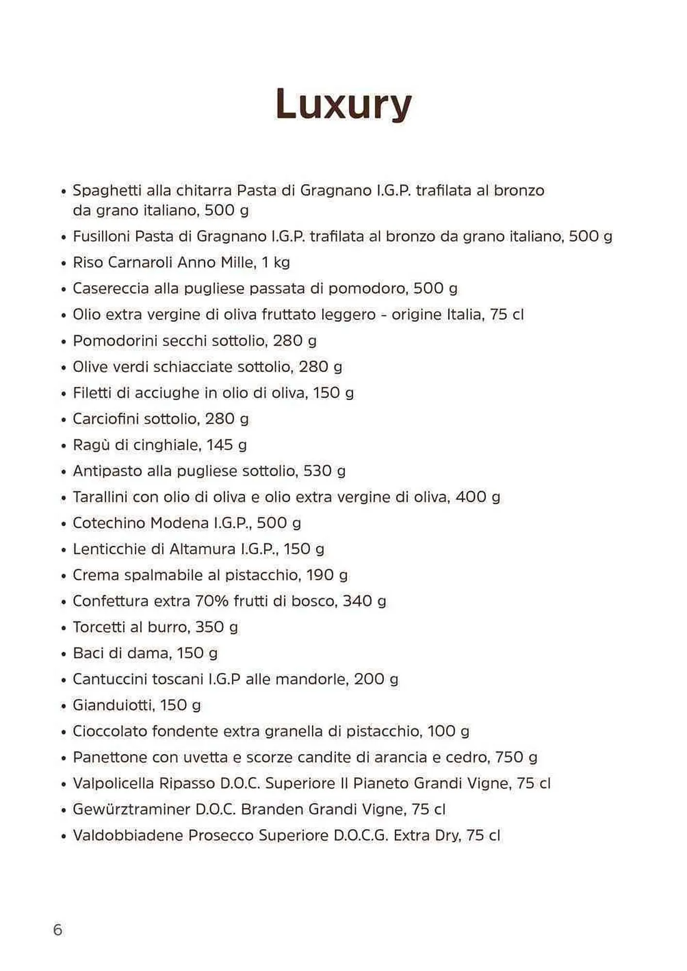 Volantino Iper La Grande da 17 novembre a 24 dicembre di 2023 - Pagina del volantino 6