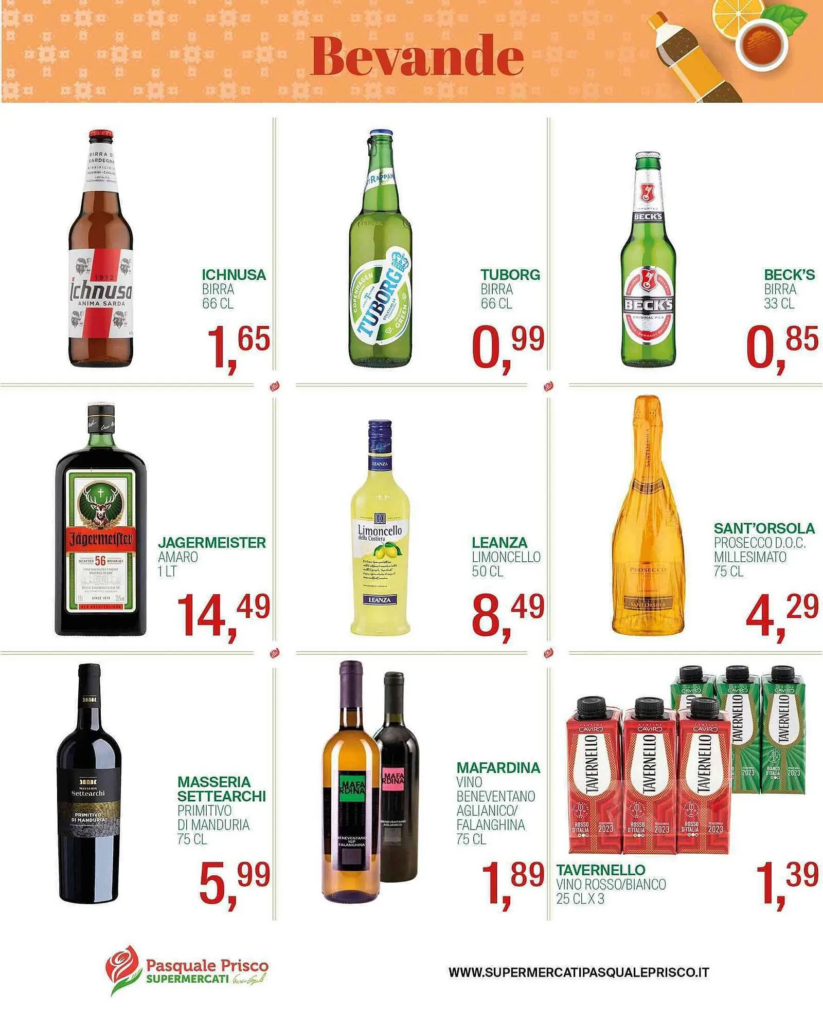 Volantino Supermercati Pasquale Prisco da 3 marzo a 16 marzo di 2025 - Pagina del volantino 17