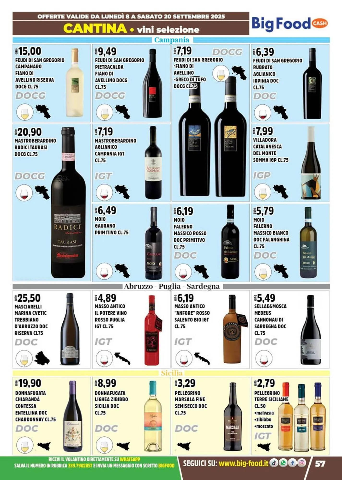 Volantino Big Food da 8 settembre a 20 settembre di 2025 - Pagina del volantino 57
