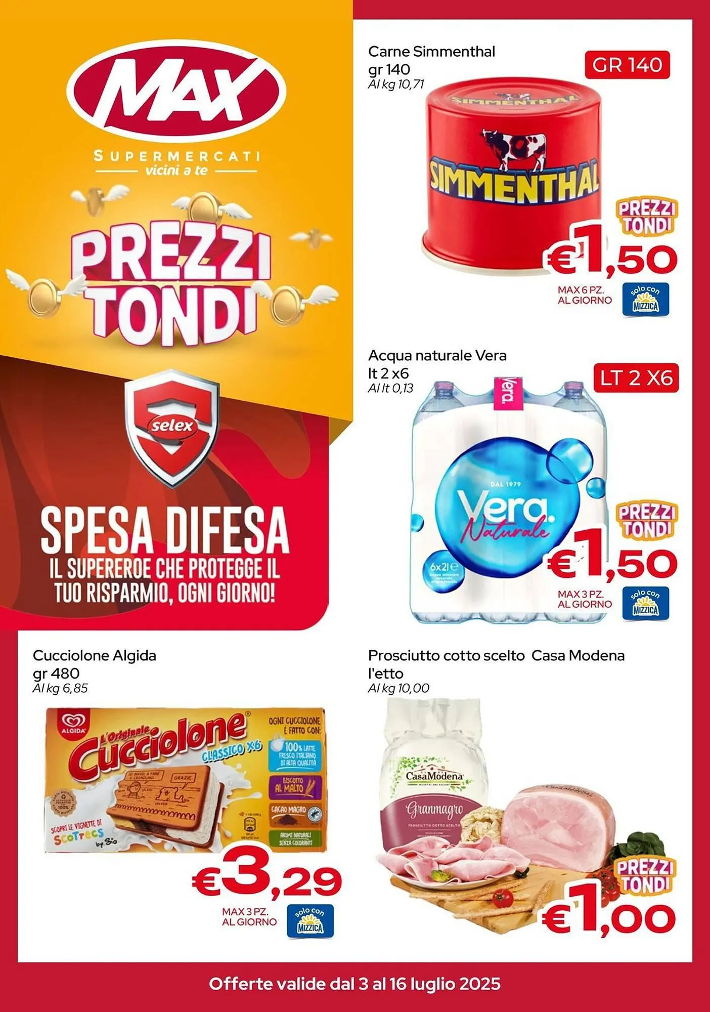 Volantino MAX Supermercati - 1