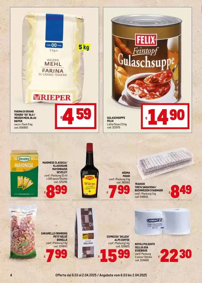Offerte Alto Adige da 6 marzo a 2 aprile di 2025 - Pagina del volantino 4