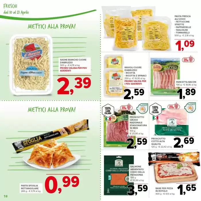 Buona Pasqua da 10 aprile a 21 aprile di 2025 - Pagina del volantino 18