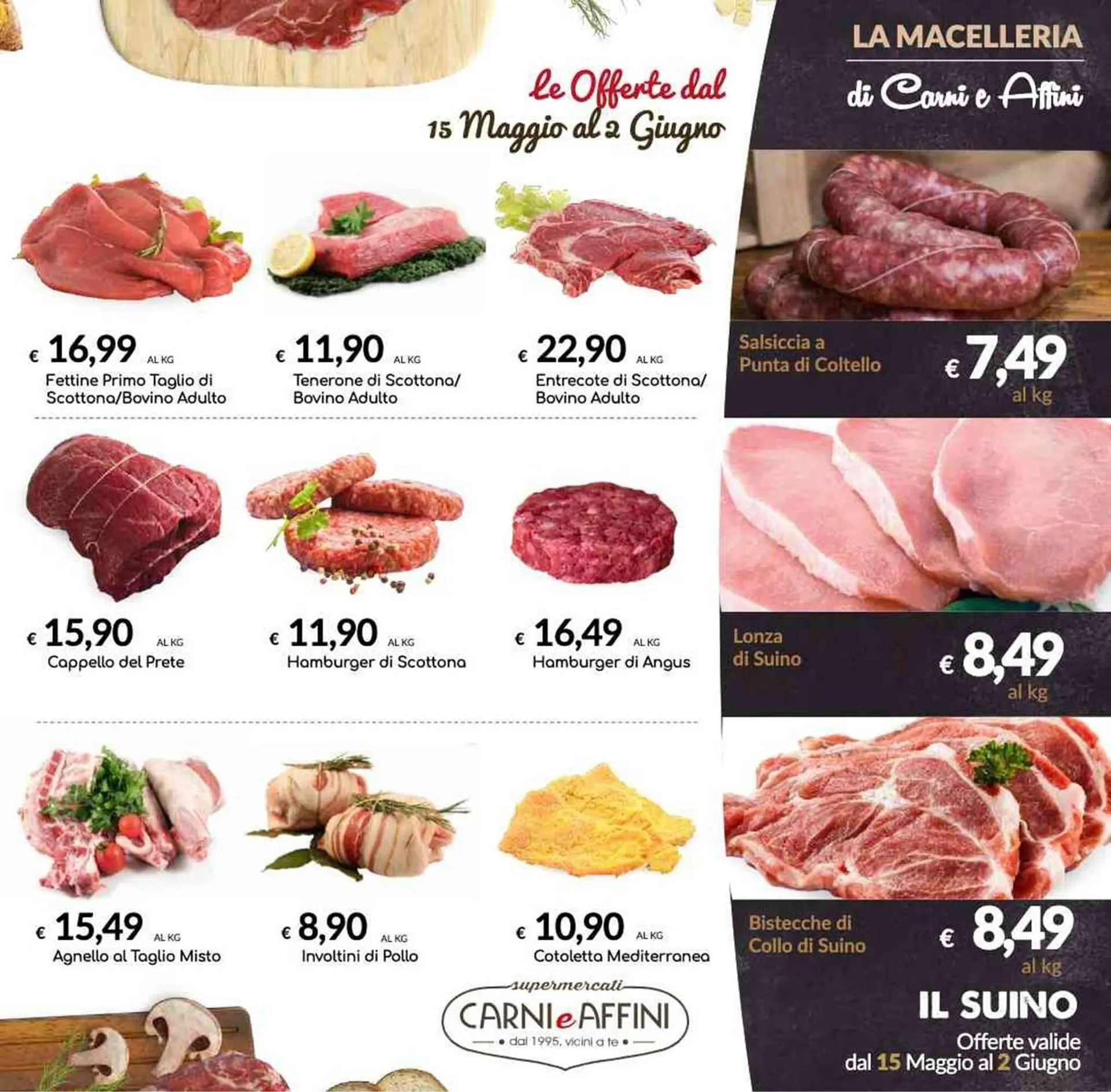 Volantino Carni e Affini Supermercati da 13 maggio a 2 giugno di 2024 - Pagina del volantino 3