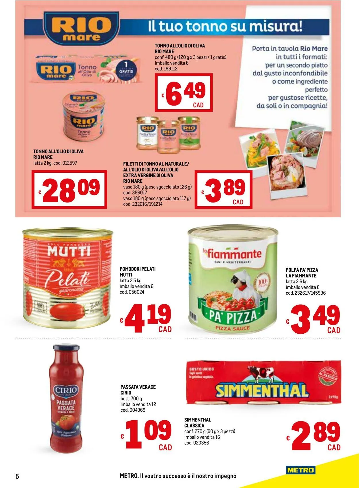 Metro Volantino attuale da 17 dicembre a 31 dicembre di 2025 - Pagina del volantino 5