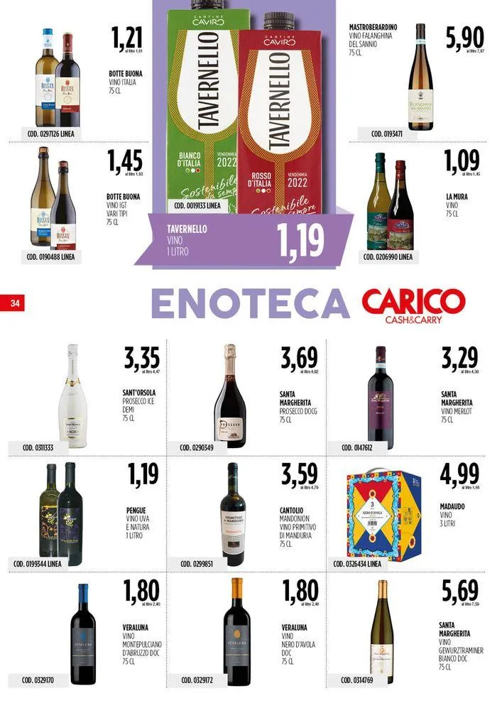 Carico Cash & Carry da 18 luglio a 31 luglio di 2024 - Pagina del volantino 34