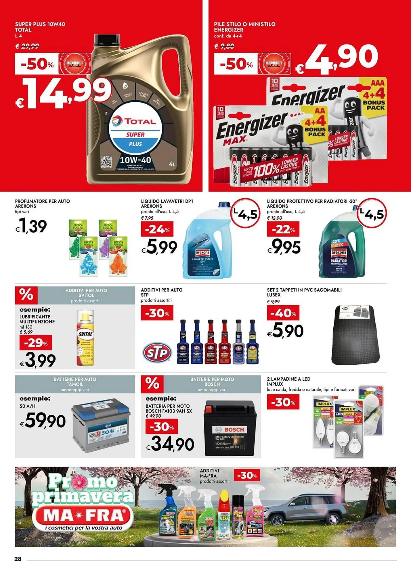 Volantino Bennet da 22 aprile a 7 maggio di 2025 - Pagina del volantino 28