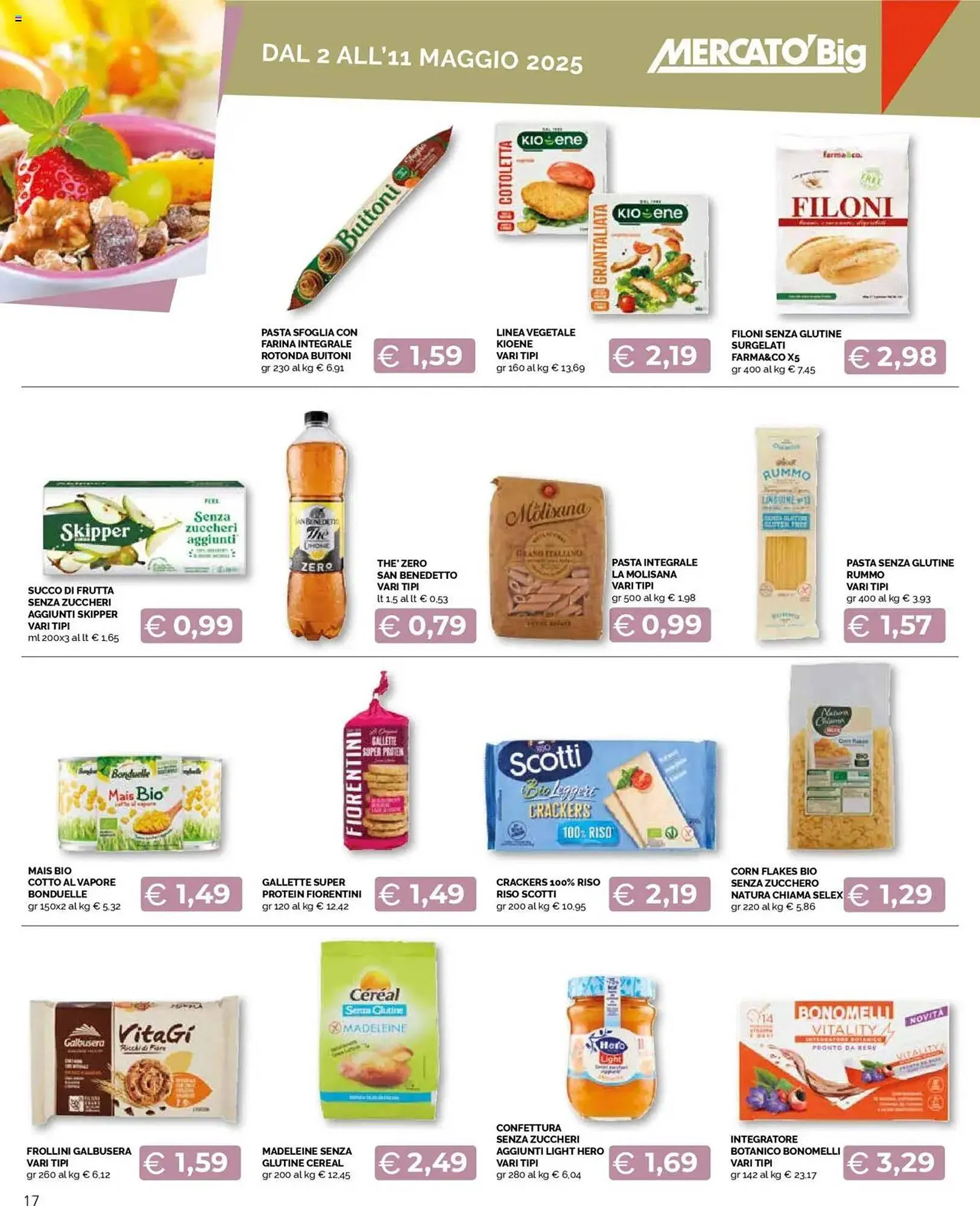 Volantino Mercatò Big da 2 maggio a 11 maggio di 2025 - Pagina del volantino 17