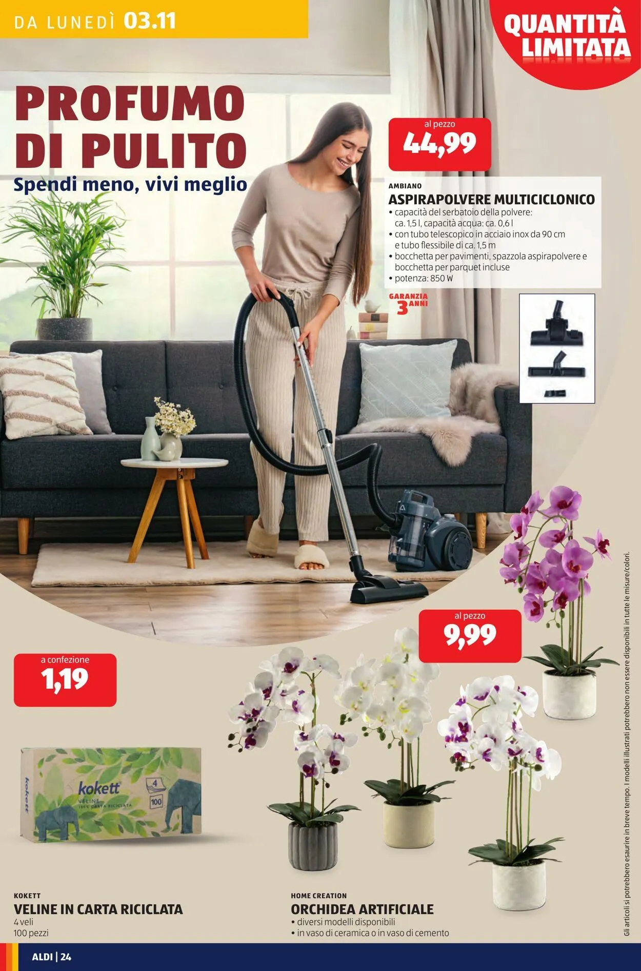 Aldi Volantino attuale da 3 novembre a 9 novembre di 2025 - Pagina del volantino 24