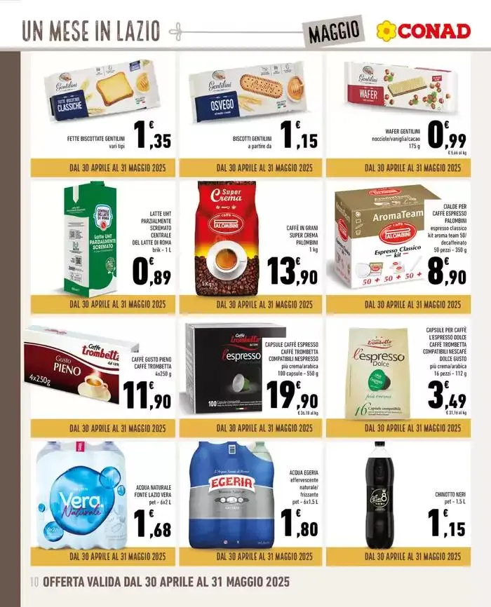 Un Mese in Lazio da 30 aprile a 31 maggio di 2025 - Pagina del volantino 10