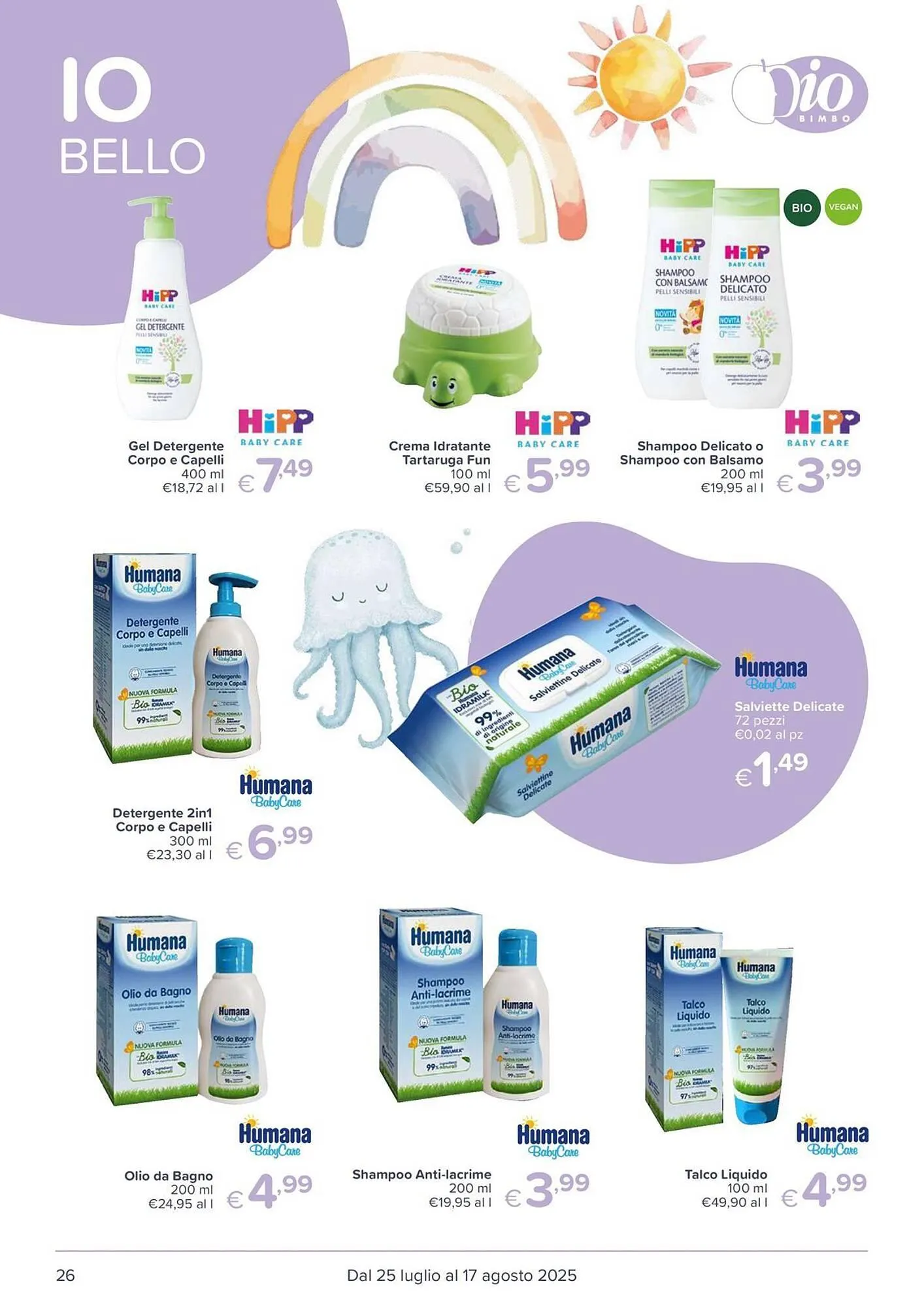 Volantino Io Bimbo da 25 luglio a 17 agosto di 2025 - Pagina del volantino 26