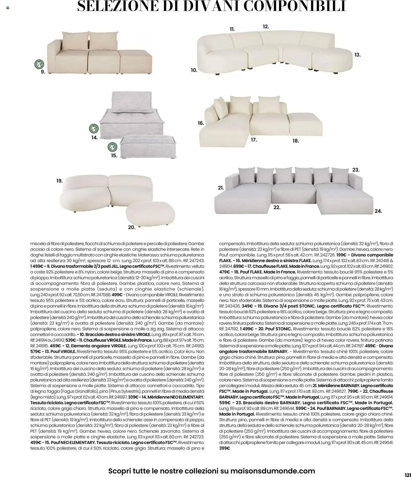 Volantino Maisons du Monde da 27 agosto a 28 febbraio di 2026 - Pagina del volantino 121