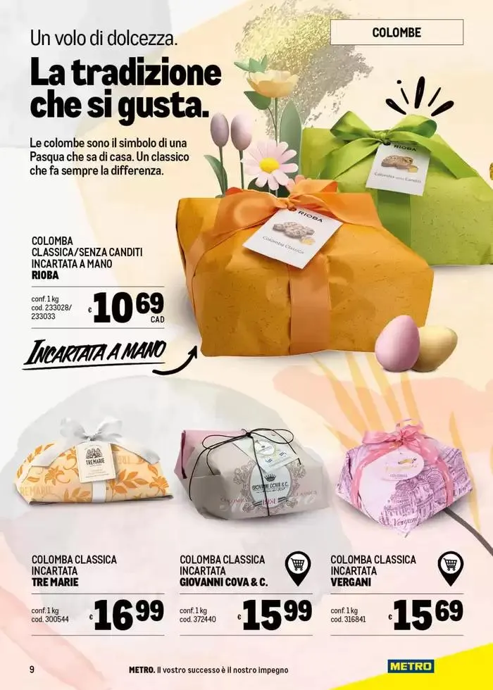 Catalogo Pasqua da 1 aprile a 19 aprile di 2025 - Pagina del volantino 9