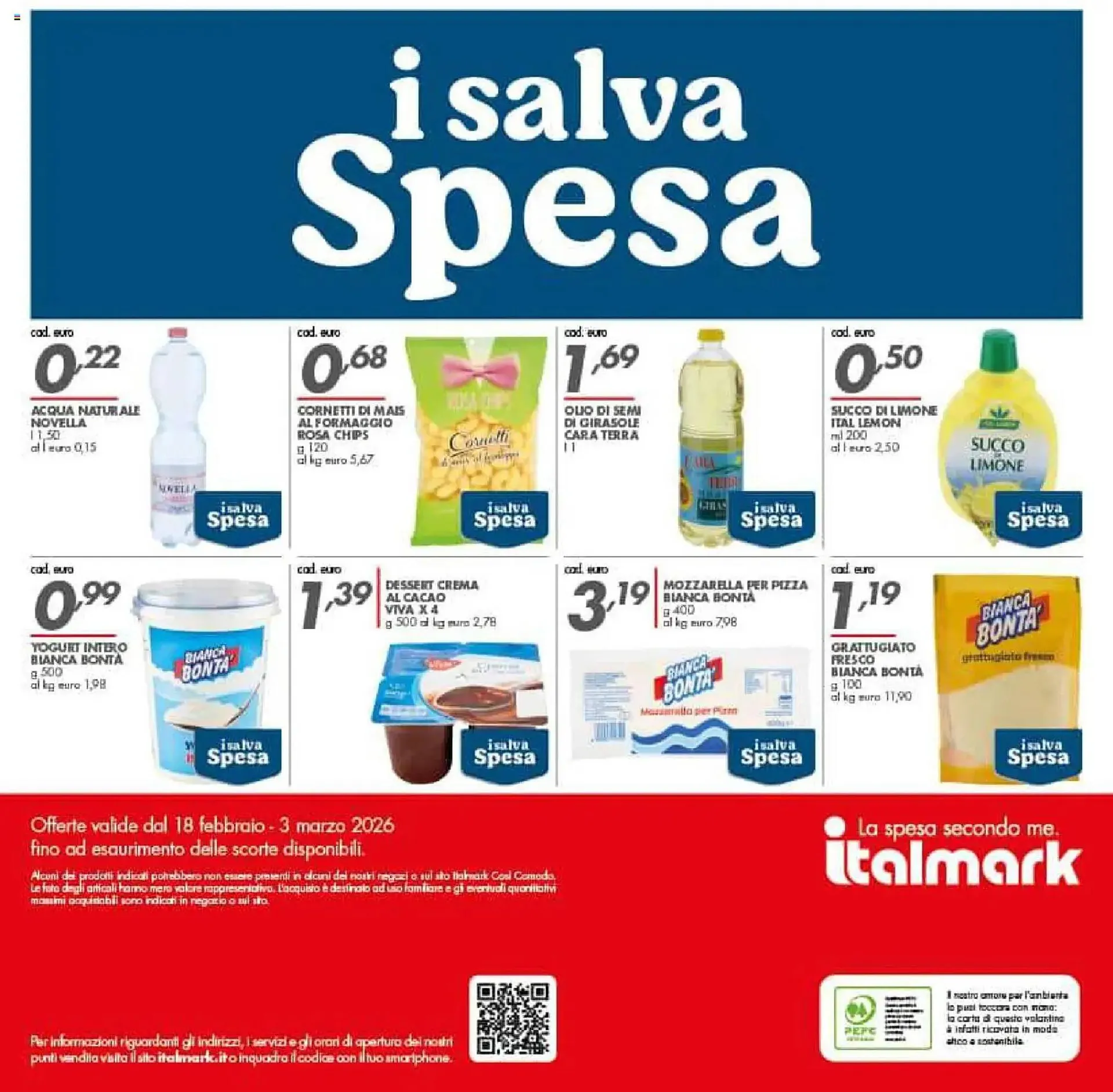 Volantino Italmark da 18 febbraio a 3 marzo di 2026 - Pagina del volantino 39