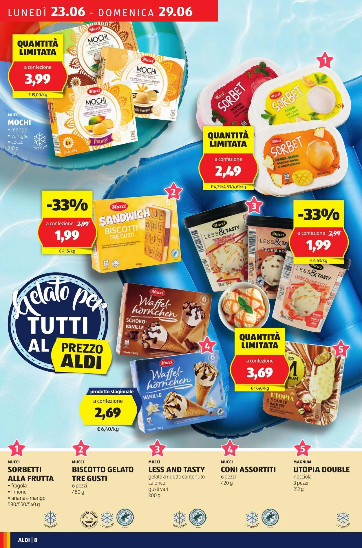 Aldi Volantino attuale da 23 giugno a 29 giugno di 2025 - Pagina del volantino 8