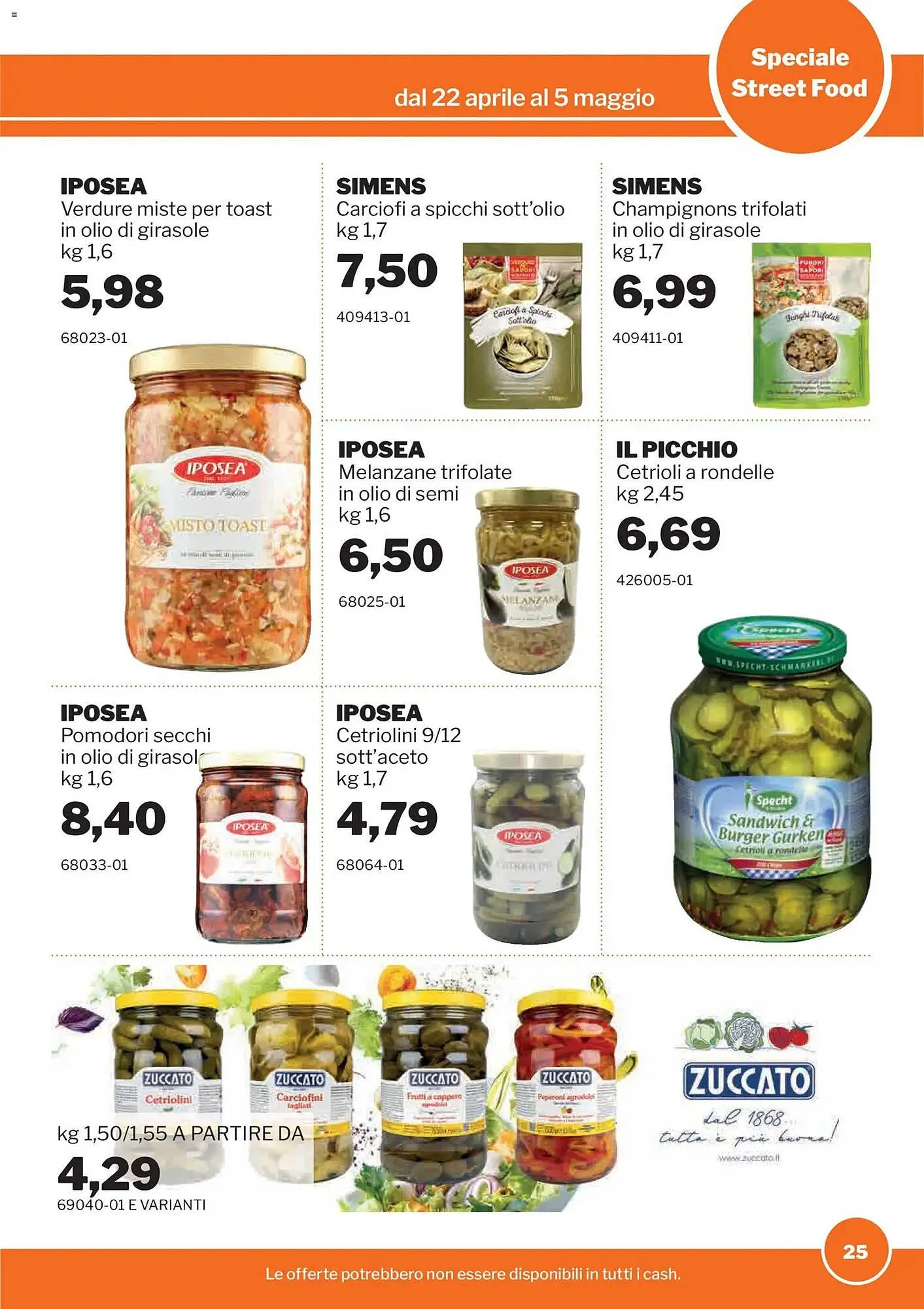 Volantino GrosMarket da 22 aprile a 5 maggio di 2026 - Pagina del volantino 25