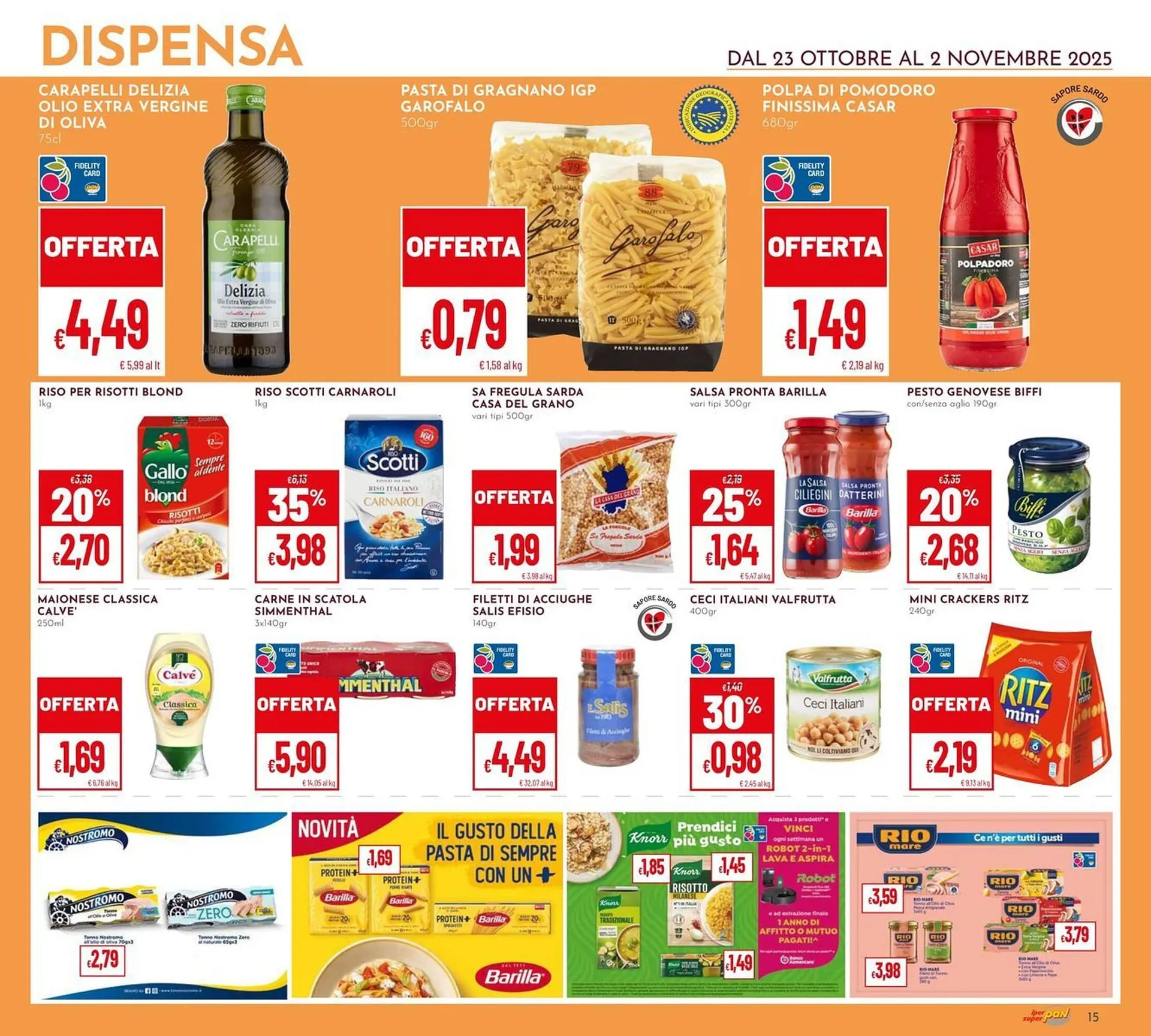 Volantino Pan da 23 ottobre a 2 novembre di 2025 - Pagina del volantino 15