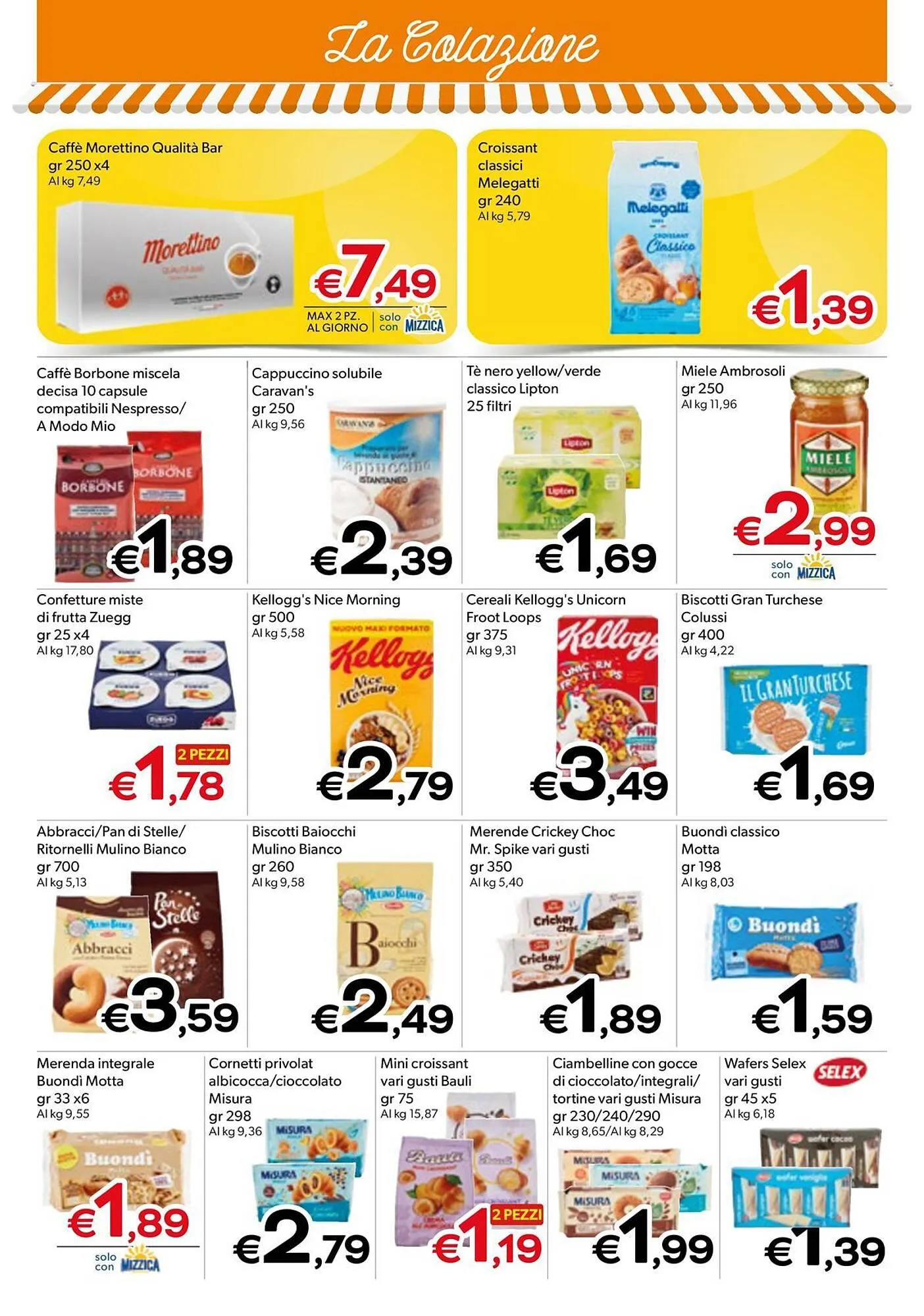 Volantino MAX Supermercati da 8 febbraio a 21 febbraio di 2024 - Pagina del volantino 9