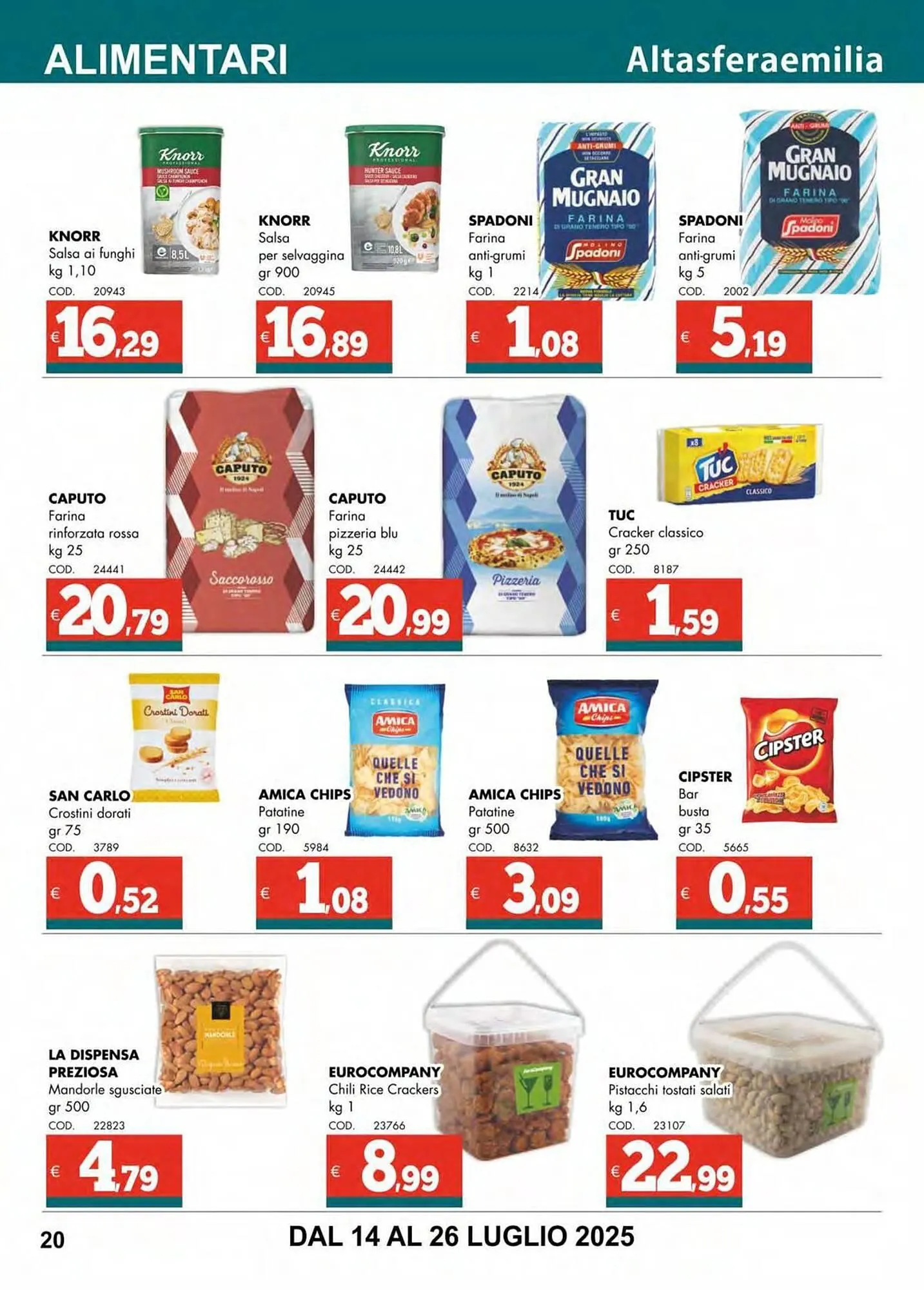 Volantino Altasfera da 14 luglio a 26 luglio di 2025 - Pagina del volantino 20
