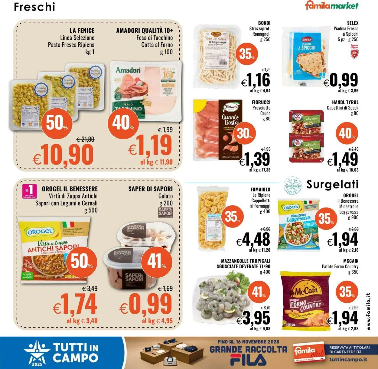 Famila Volantino attuale da 16 ottobre a 29 ottobre di 2025 - Pagina del volantino 7