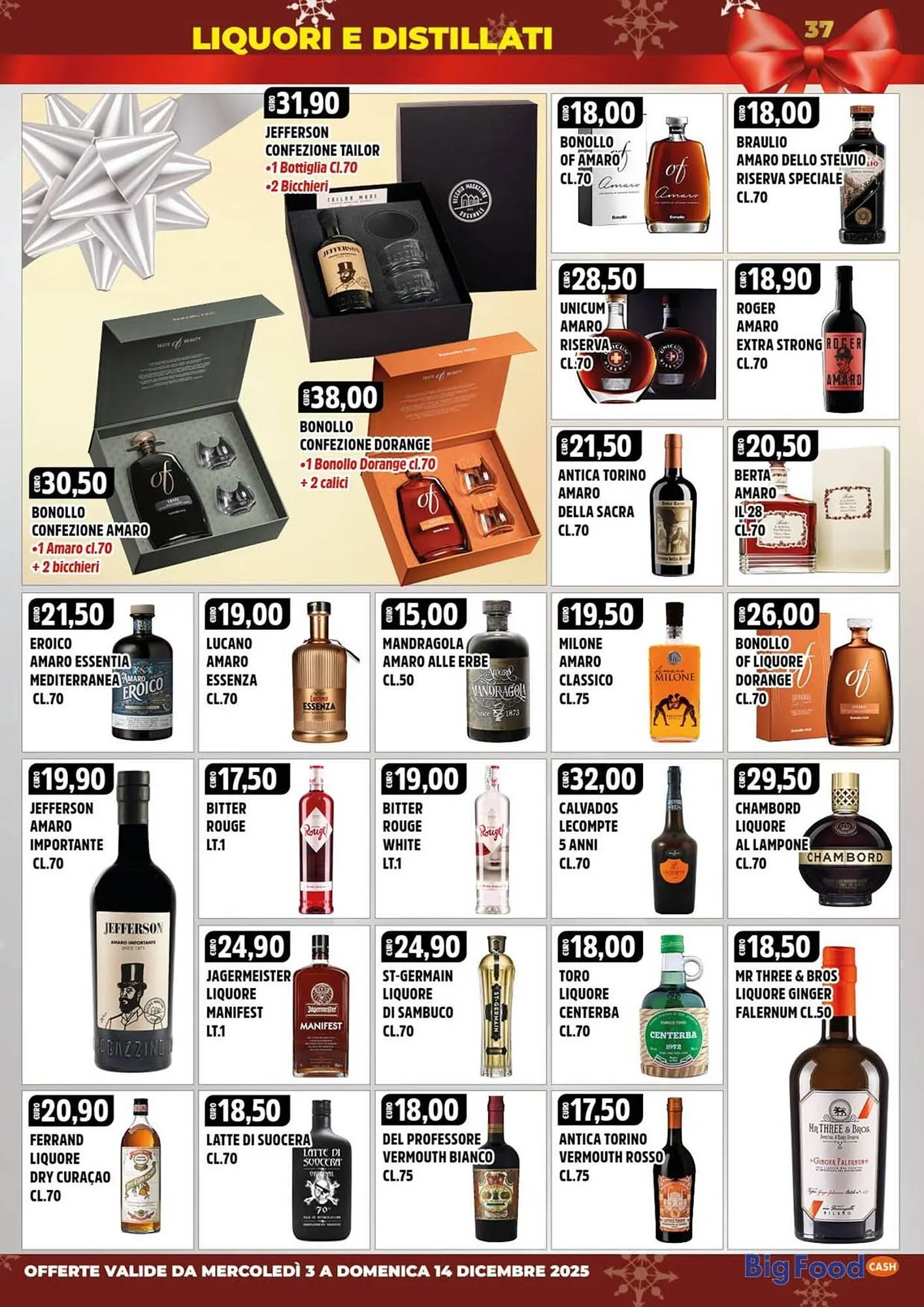 Volantino Big Food da 3 dicembre a 14 dicembre di 2025 - Pagina del volantino 36