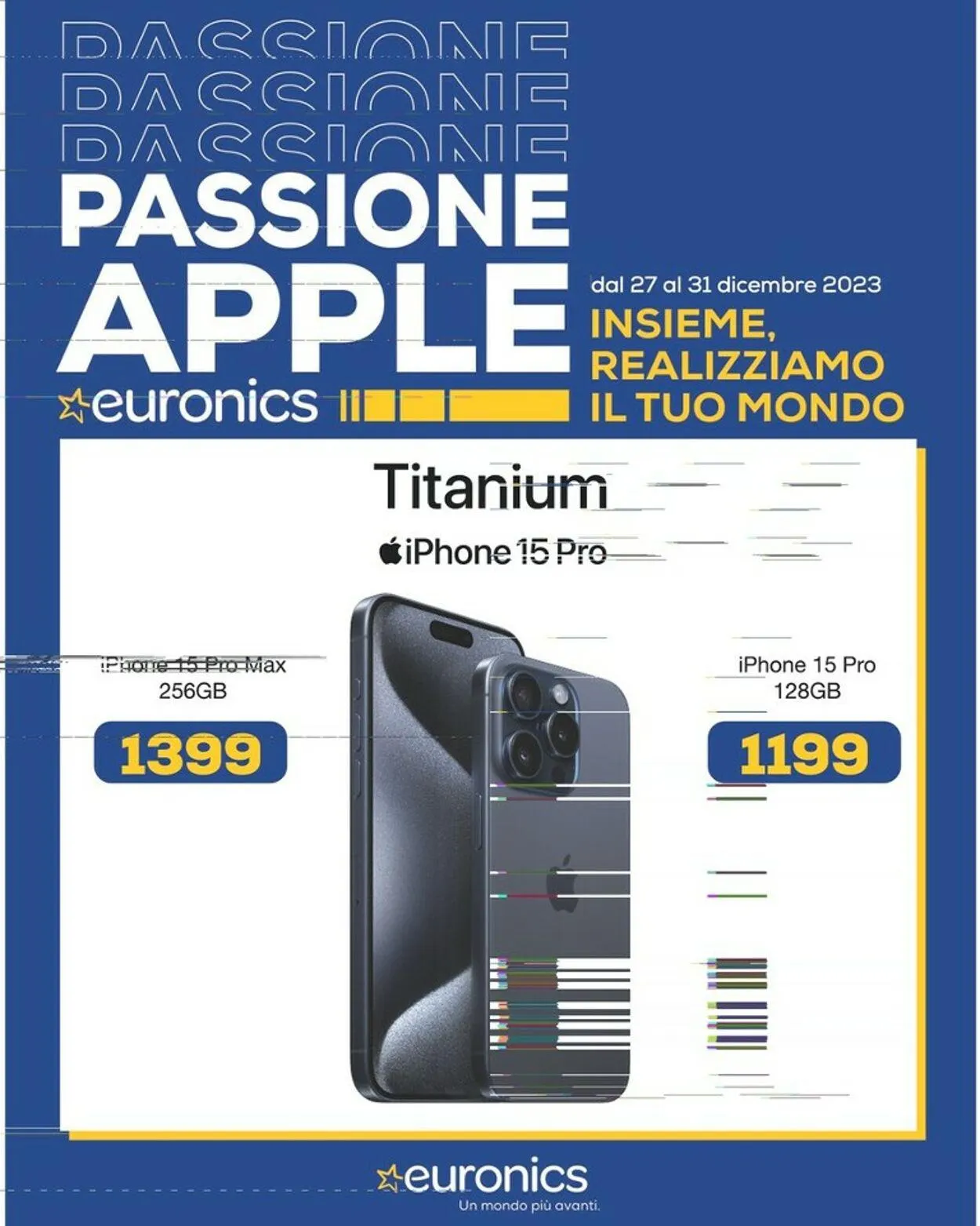 Euronics - Via Walt Disney, 87064, Corigliano Rossano (CS) Volantino attuale da 27 dicembre a 31 dicembre di 2023 - Pagina del volantino 1
