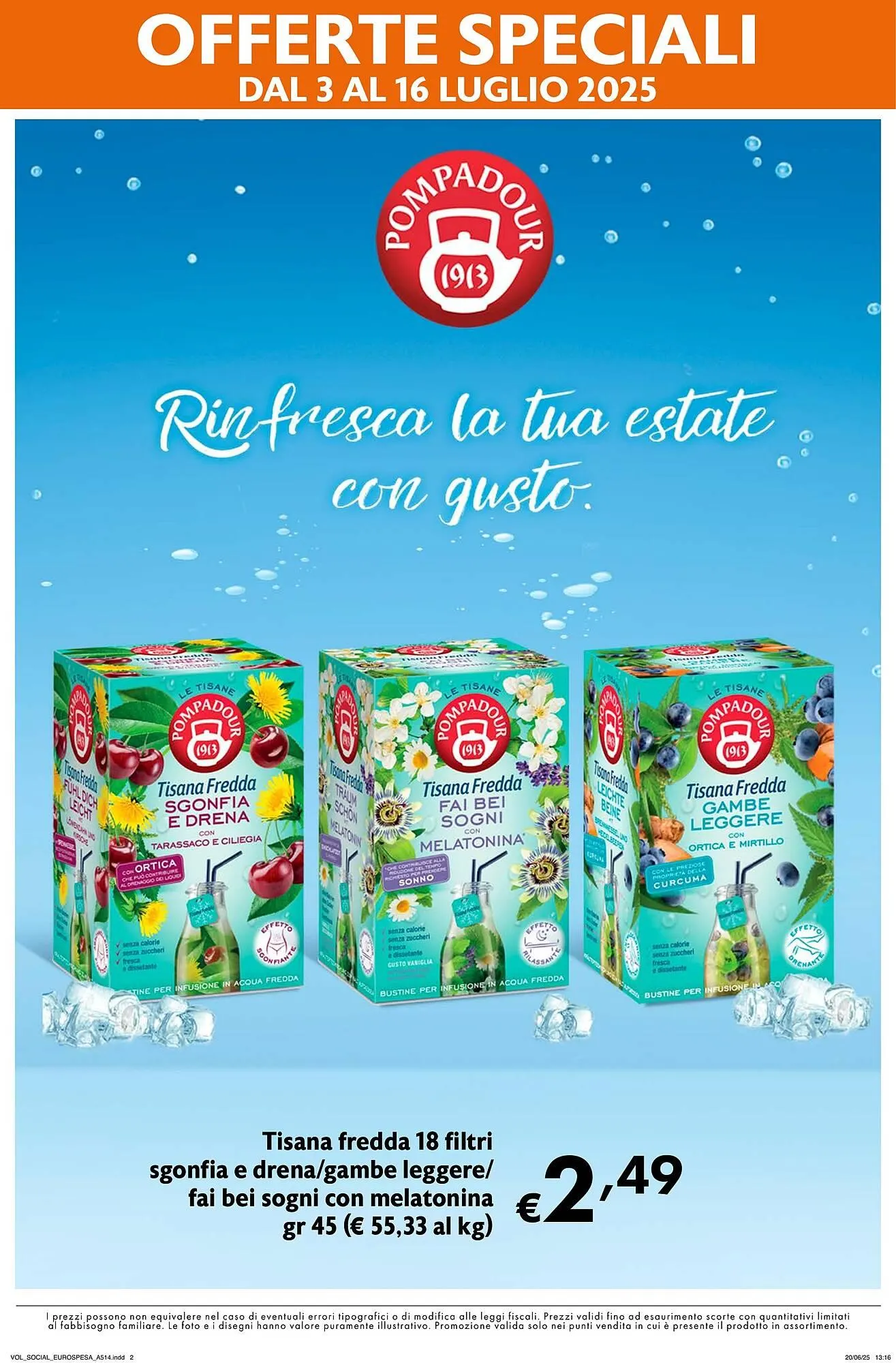 Volantino Eurospesa da 3 luglio a 16 luglio di 2025 - Pagina del volantino 17