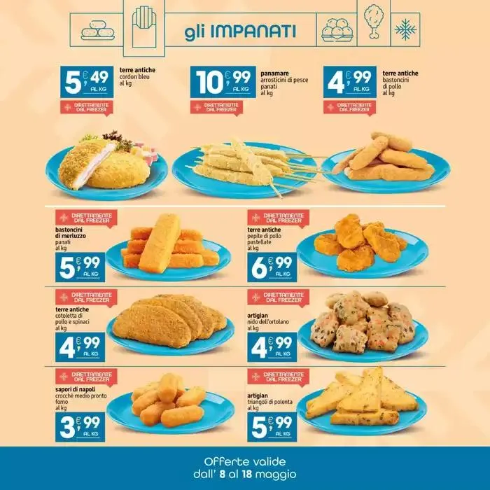 Prezzi Congelati da 8 maggio a 18 maggio di 2025 - Pagina del volantino 5