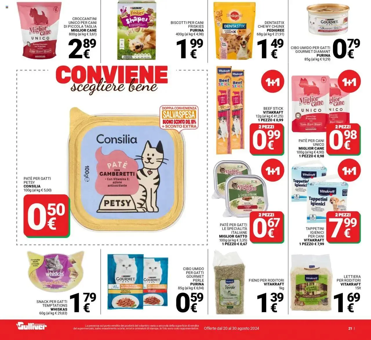 Volantino Gulliver da 20 agosto a 30 agosto di 2024 - Pagina del volantino 21