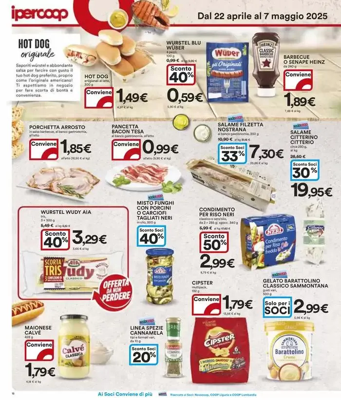 Tutto a 1€, 2€, 3€, 5€ da 22 aprile a 7 maggio di 2025 - Pagina del volantino 18