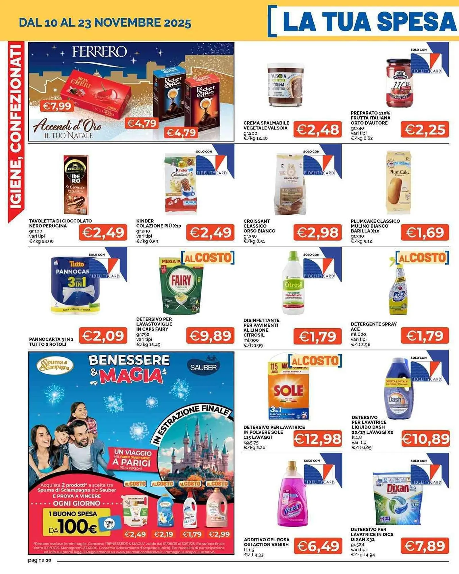 Volantino Mercatò da 10 novembre a 23 novembre di 2025 - Pagina del volantino 10
