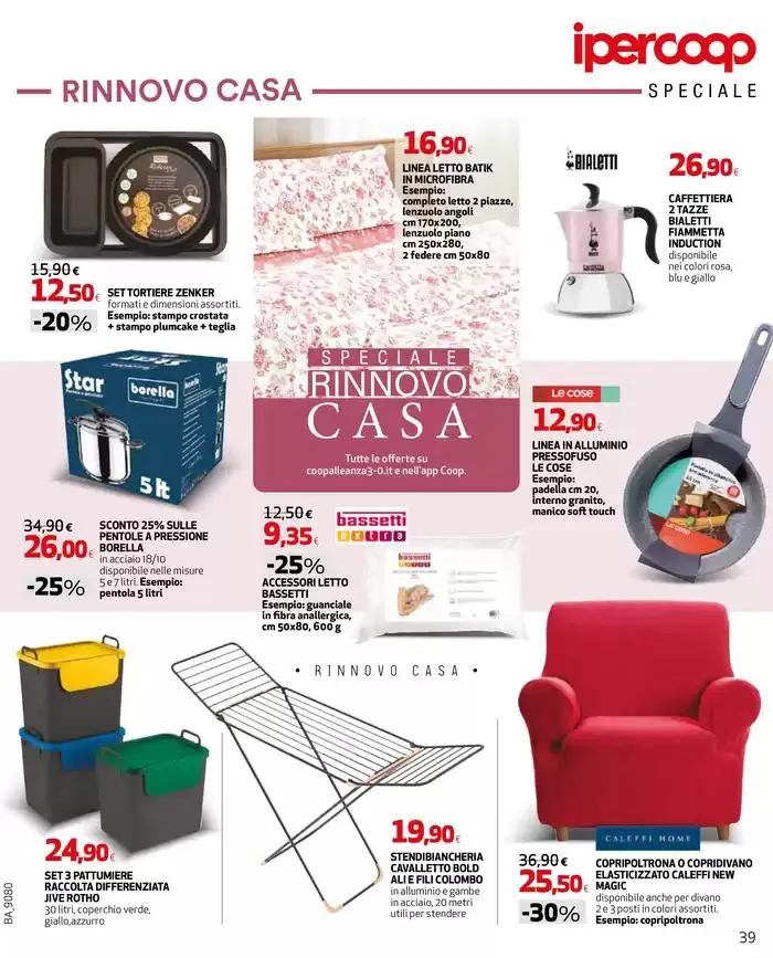 Grandi marche 30% 40% 50% da 8 maggio a 21 maggio di 2025 - Pagina del volantino 39