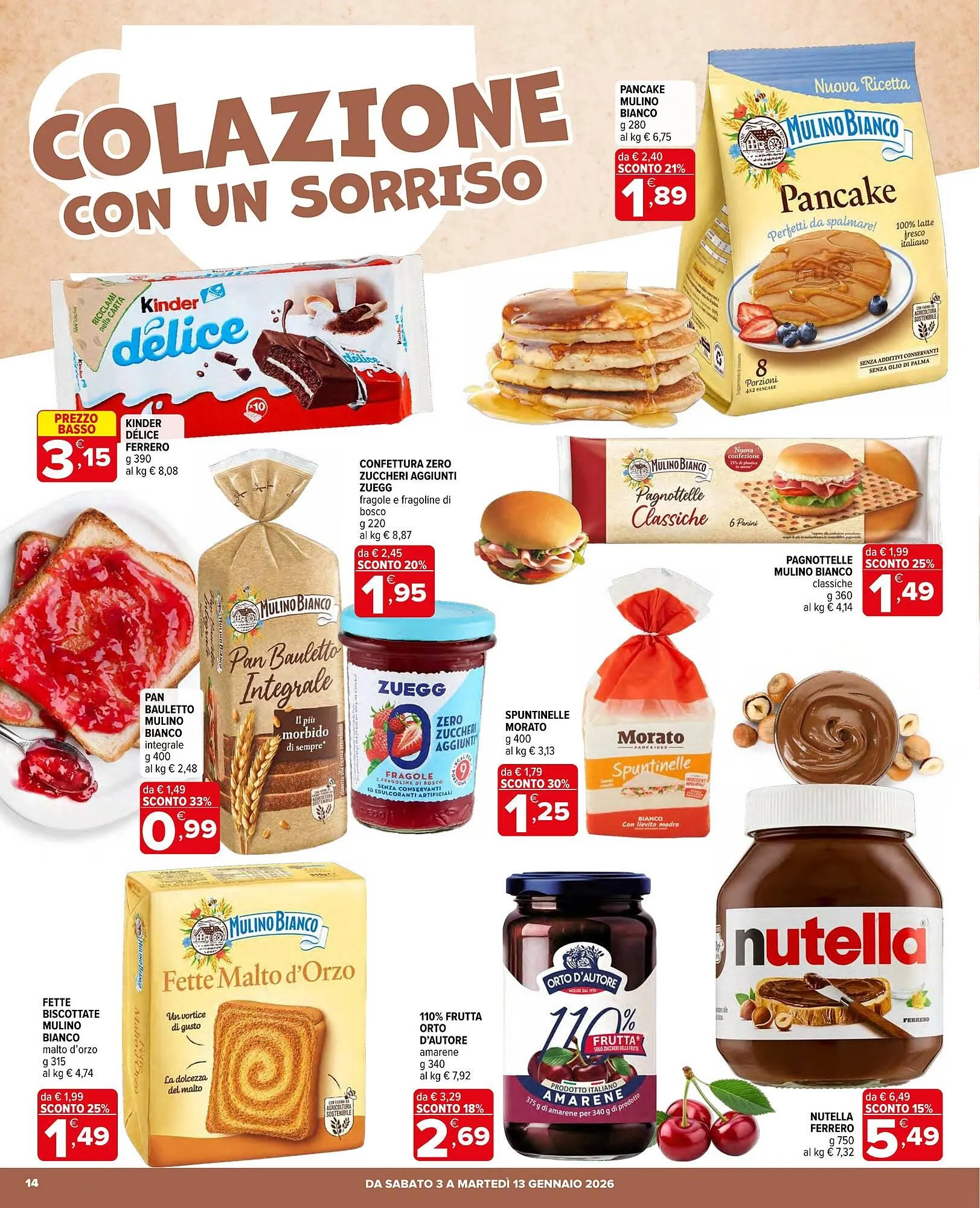 Volantino Iperal da 3 gennaio a 13 gennaio di 2026 - Pagina del volantino 14