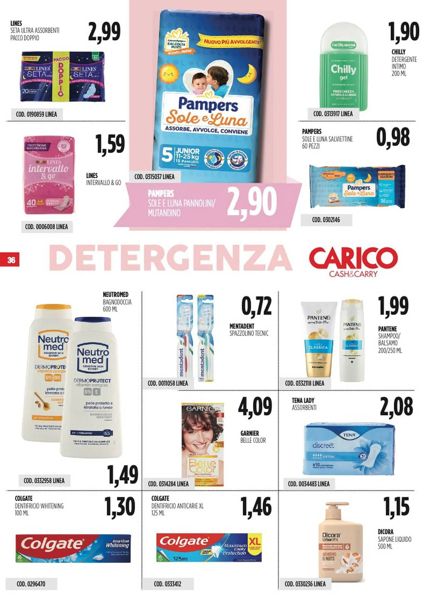 Volantino Carico Cash & Carry da 25 settembre a 8 ottobre di 2025 - Pagina del volantino 36