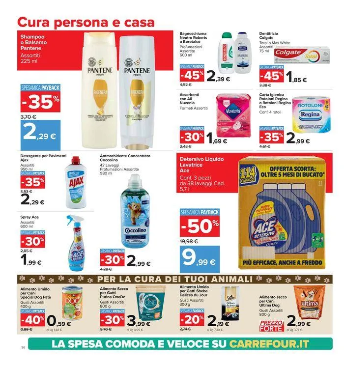 Sconti fino al 50% da 22 agosto a 5 settembre di 2024 - Pagina del volantino 14