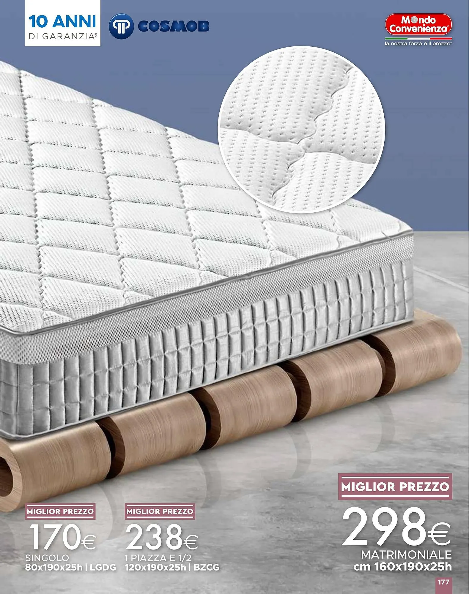 Volantino Mondo Convenienza da 1 aprile a 1 settembre di 2024 - Pagina del volantino 177