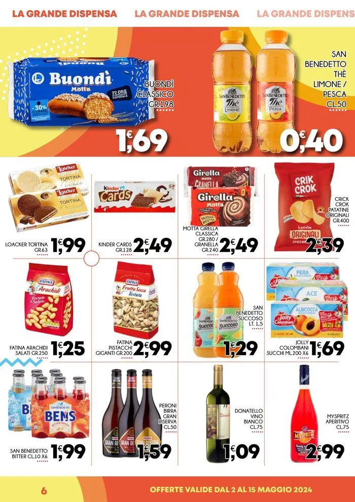I veri sapori d'italia da 2 maggio a 15 maggio di 2024 - Pagina del volantino 6