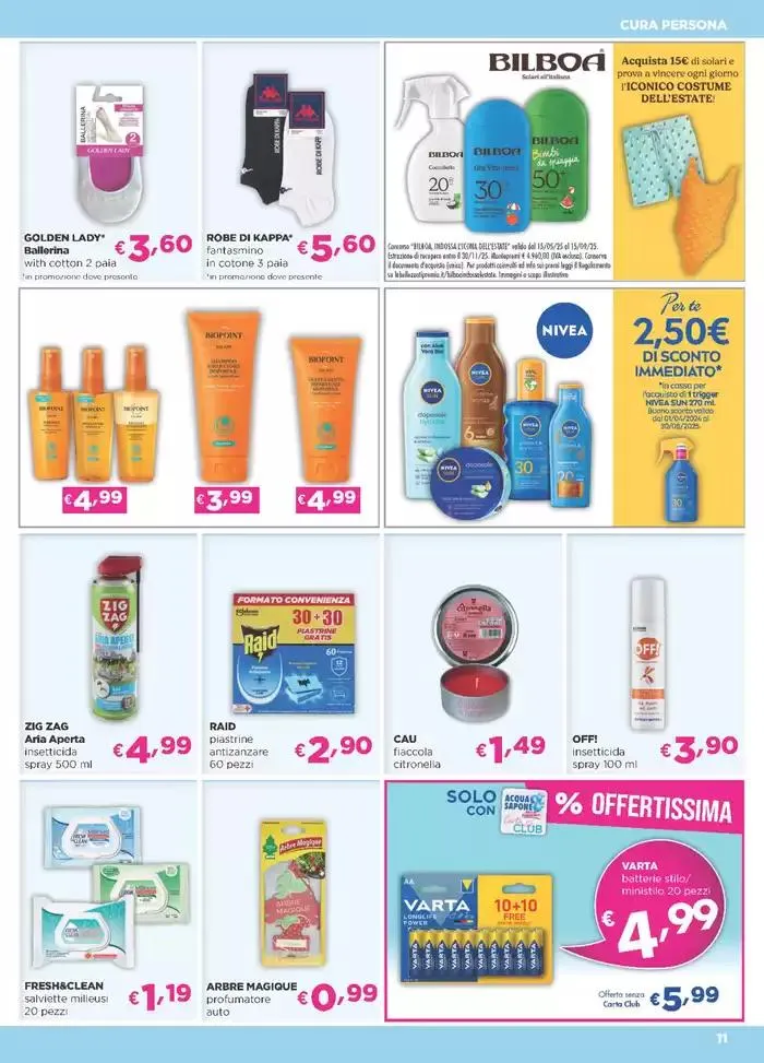 Da giovedì 22 Maggio a martedì 10 Giugno da 19 maggio a 10 giugno di 2025 - Pagina del volantino 11